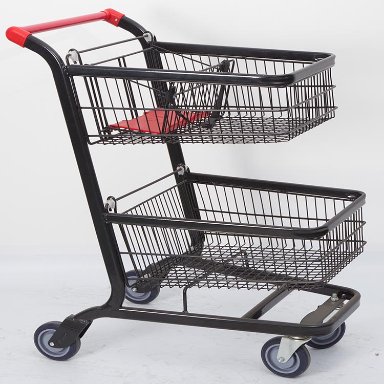 Home Improvement Handyman - Chariot à 2 niveaux Double panier