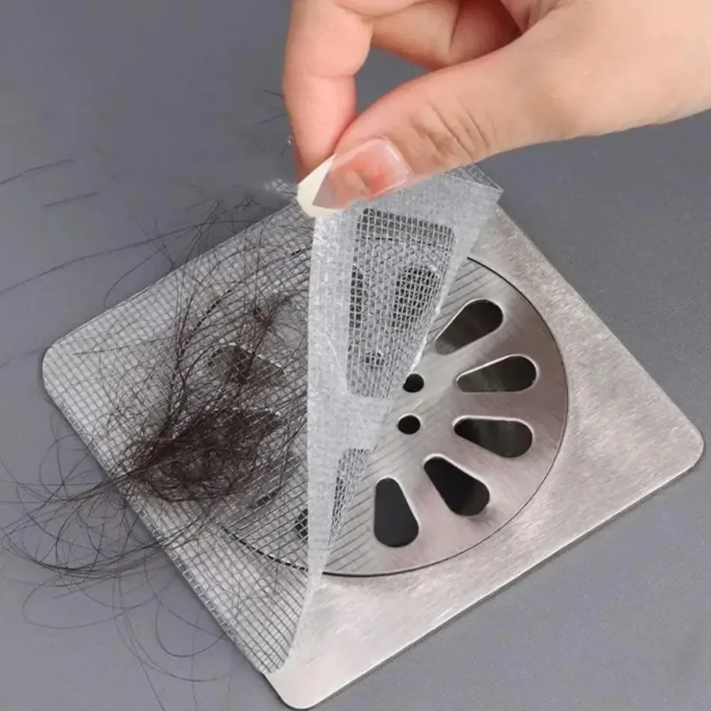 Sink Drain Strainer - Filtre anti-bouchon jetable pour drain, attrape-cheveux