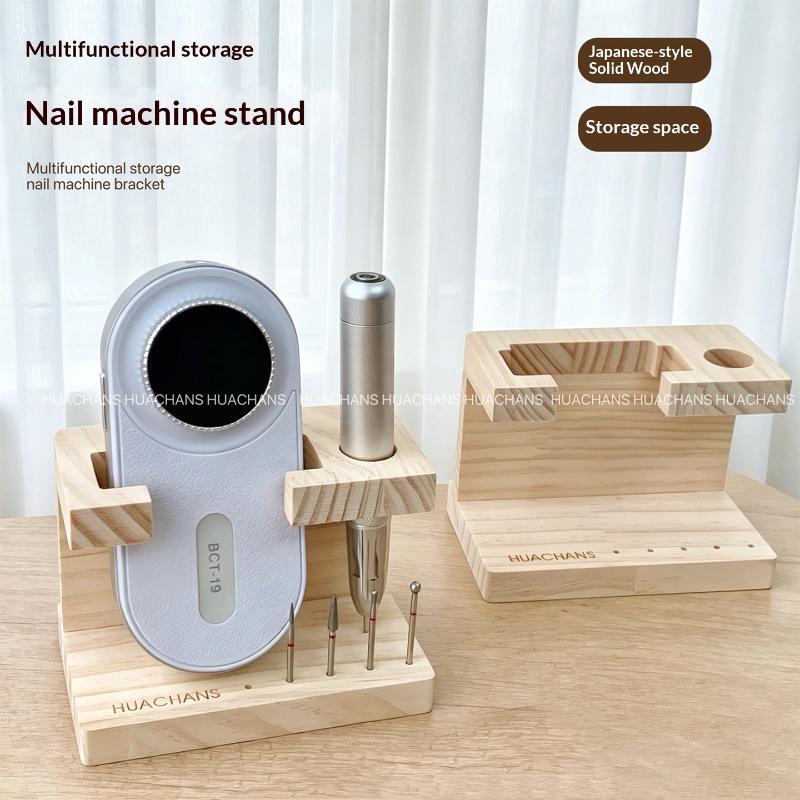 Home Improvement House - Support portable en bois pour embouts