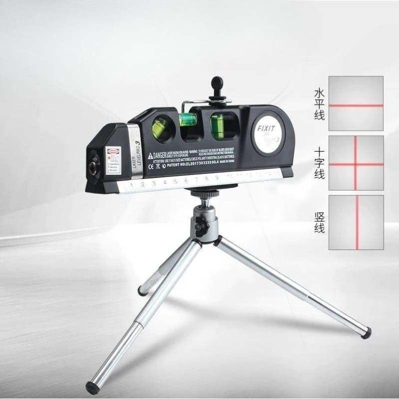 Home Improvement Handyman - Niveau laser croisé standard, ruban à