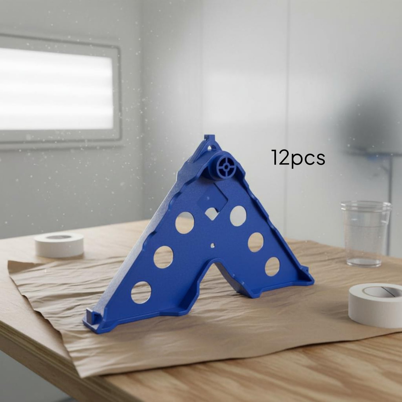 Home Improvement Us - Support de peinture pyramidal 3 pièces,