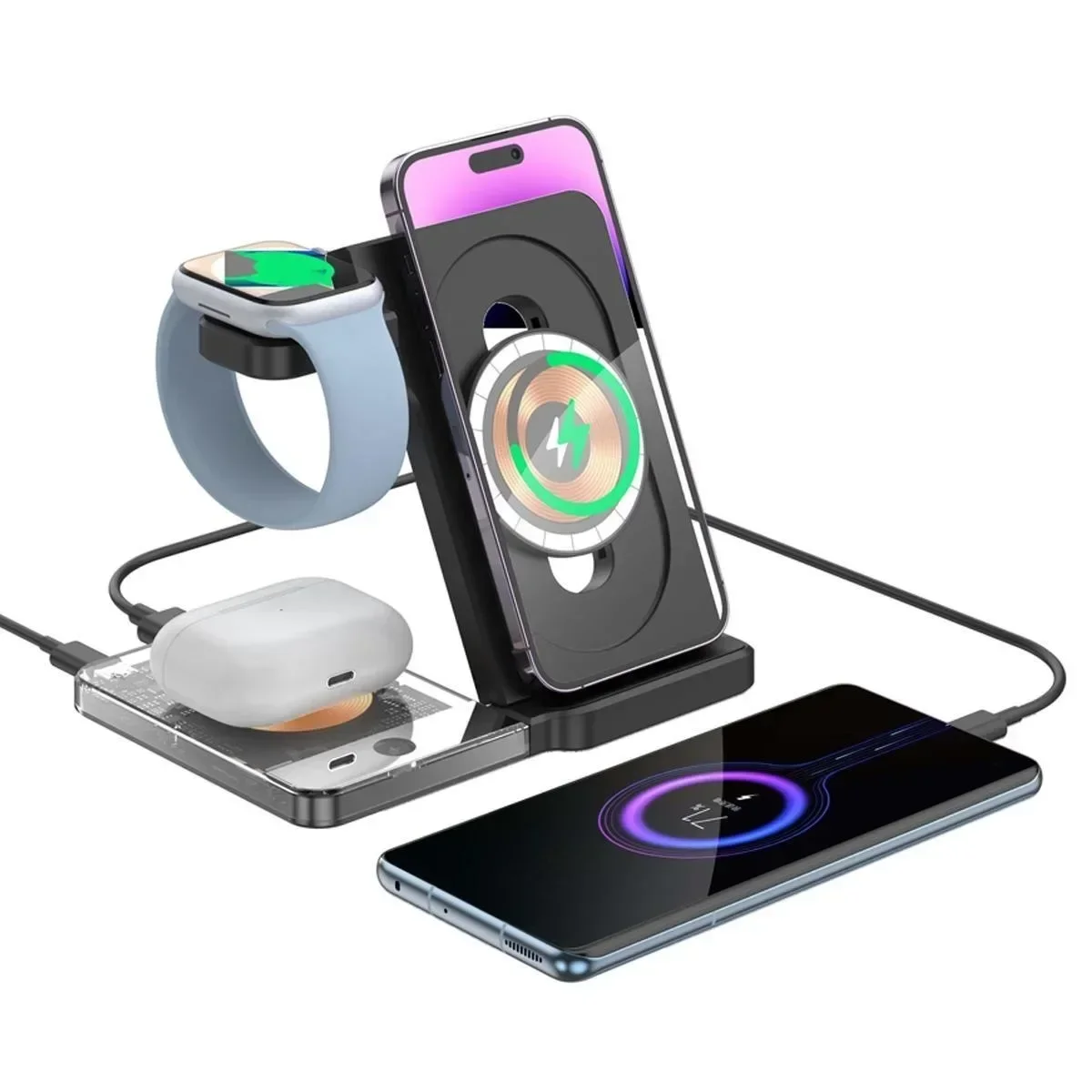 Home Improvement And Hardware - Support de chargeur sans fil compatible