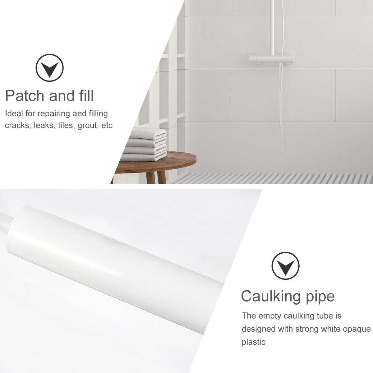 5 tubes de mastic vides, réuti - Home Improvement Us avis et prix