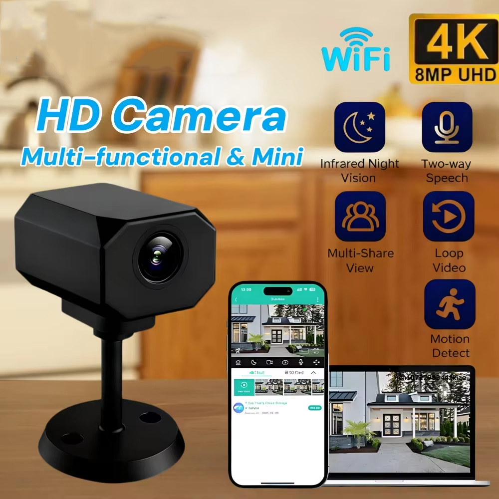 Caméra de sécurité WiFi HD 4K  - Home Improvement And Hardware avis et prix