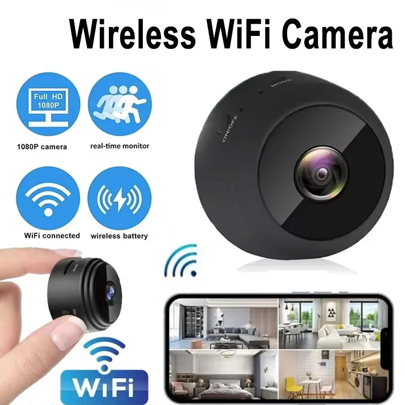 Nouveau A9 caméra Wifi 1080p H - Home Improvement And Hardware avis et prix