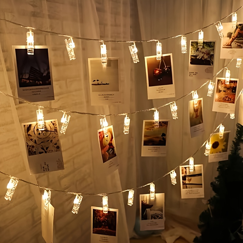 Guirlande lumineuse LED avec c - Picture Hanging Strip avis et prix