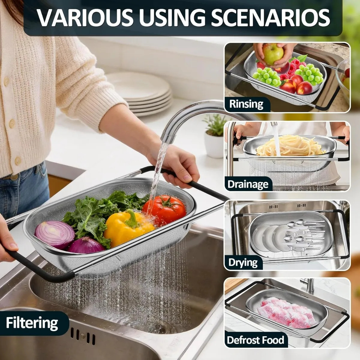 Panier égouttoir pour évier, p - Sink Drain Strainer avis et prix