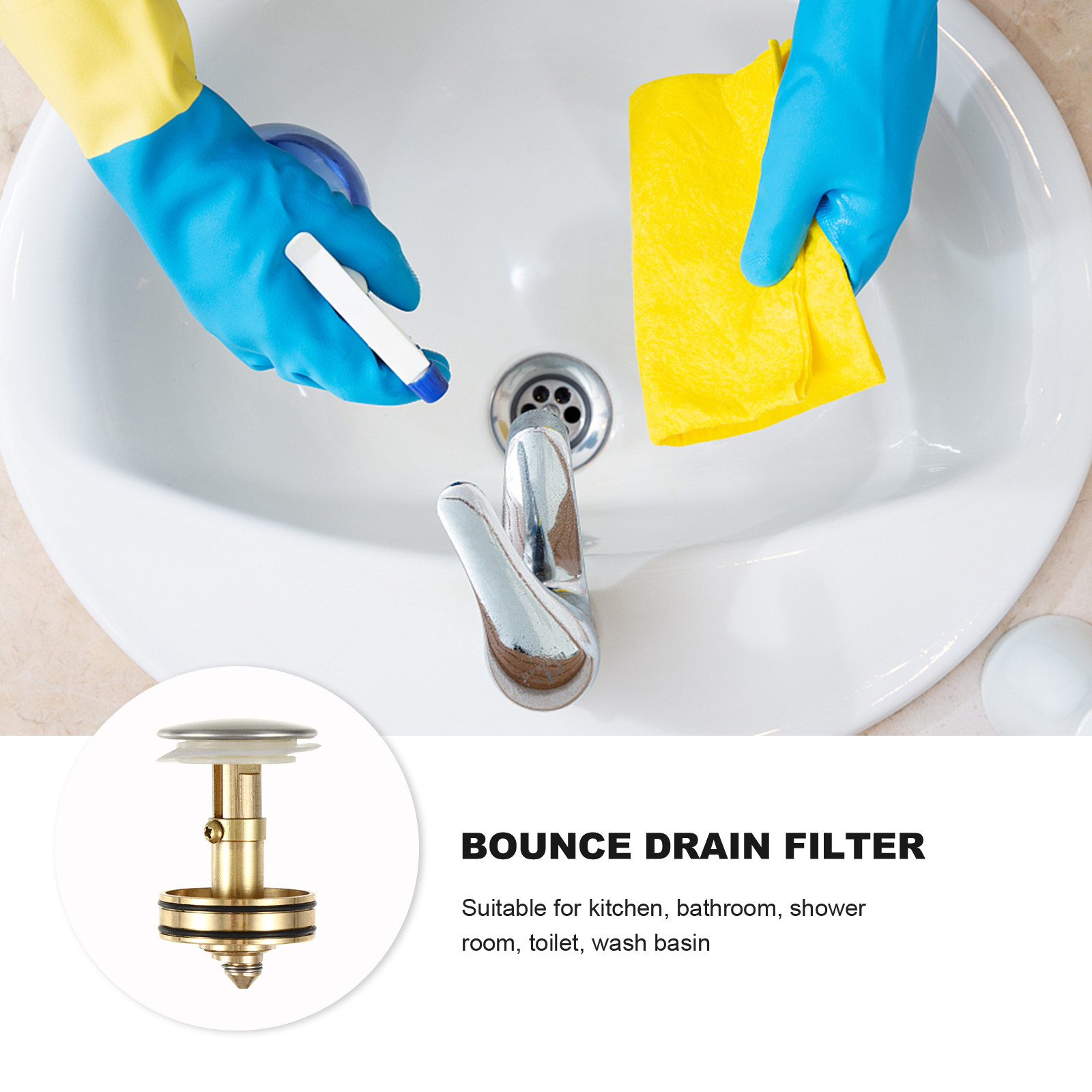 1 pièce, filtre de vidange à b - Sink Drain Strainer avis et prix
